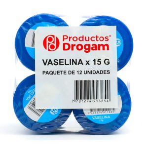 Tienda 14 VASELINA DROGAM 15 GR 12 UND