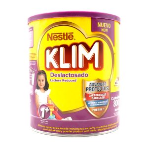 Tienda 12 KLIM 1+ DESLACTOSADA 800 GR