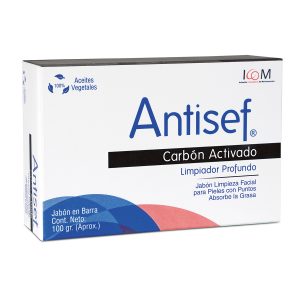 Tienda 7 JABON ANTISEF CARBON ACTIVO 100 GR. ICOM