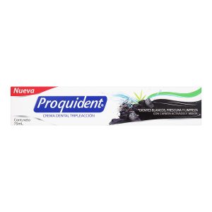 Tienda 26 CRE. DENT. CARBON ACTIVADO PROQUIDENT X75ML MENTA