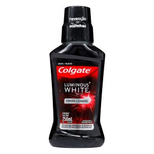 Tienda 25 ENJUAGUE COLGATE LUMINOUS WHITE CARBON 250 ML