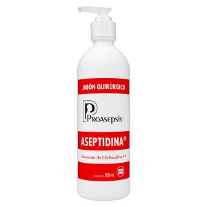 Tienda 1 ASEPTIDINA JAB QUIRUR CLORHEXIDINA 500ML