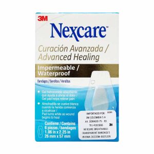 BANDITAS NEXCARE CURACION AVANZADA 6UND