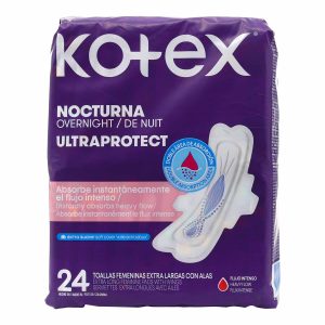 Tienda 5 TOALLAS KOTEX NOCTURNA ULTRAPRTOTECT 24 UND
