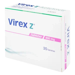 VIREX Z 800 MG 35 TABLETAS (A) ACICLOVIR