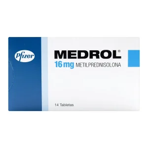 MEDROL 16 MG 14 TABLETAS (T) METILPREDNISOLONA