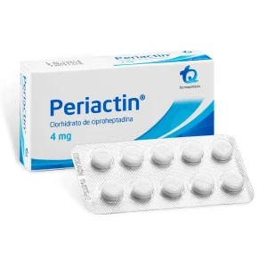 PERIACTIN 20 TABLETAS CIPROHEPTADINA