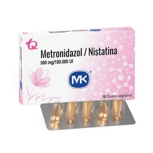 METRONIDAZOL 500 MG+NISTATINA 10 OVU.MK METRONIDAZOL