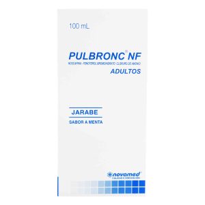 Tienda 26 PULBRONC NF ADULTOS 100 ML NOSCAPINA-FENOTEROL-CLORURO DE AMONIO