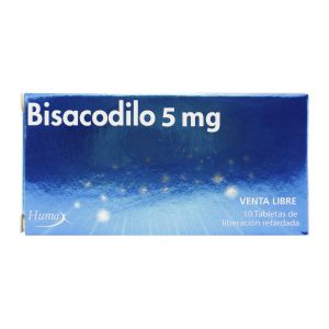 Tienda 18 BISACODILO 5 MG 10 TABLETAS HP BISACODILO