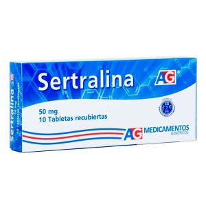 Tienda 9 SERTRALINA 50 MG 10 TABLETAS AG