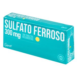 SULFATO FERROSO 300 MG 300 TABLETAS LP FERROSO SULFATO