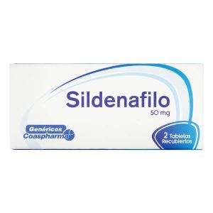 SILDENAFILO 50 MG TBL CAJA X 2 TBL