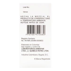 Tienda 19 LARVISOL 100 MG SUSPENSION 30 ML NITAZOXANIDA