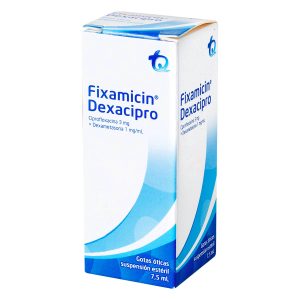 FIXAMICIN DEXACIPRO GOTAS 7.5 ML DEXAMETASONA-CIPROFLOXACINA