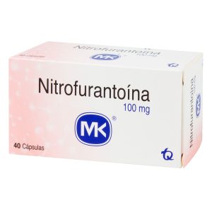 NITROFURANTOINA 100 MG 40 TABLETAS MK