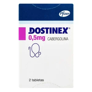 Tienda 24 DOSTINEX 0.5 MG 2 TABLETAS (A) CABERGOLINA