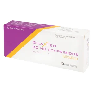 Tienda 6 BILAXTEN 20 MG 10 COMPRIMIDOS BILASTINA