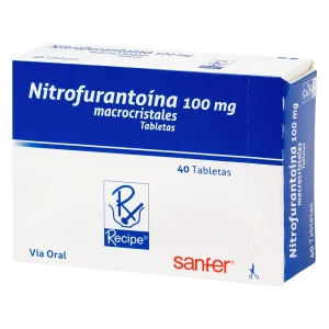NITROFURANTOINA 100 MG 40 TABLETAS RC NITROFURANTOINA