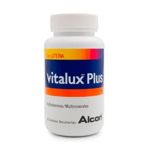 VITALUX PLUS 30 TABLETAS (IVA) (T) MULTIVITAMINICO