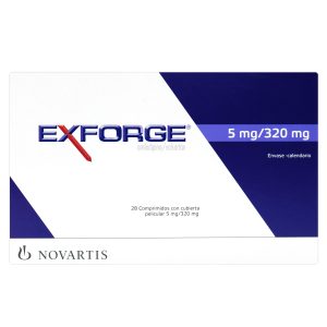 Tienda 14 EXFORGE 5 MG/320 MG 28 TBS AMLODIPINO-VALSARTAN