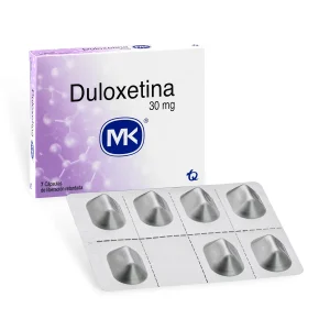 Tienda 19 DULOXETINA 30 MG 7 CAPSULAS MK
