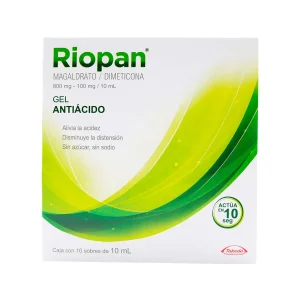 RIOPAN GEL 10 ML 10 SOBRES MAGALDRATO-DIMETICONA