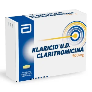 KLARICID U.D 500 MG 10 TBS (A)(3%+)(PAE)