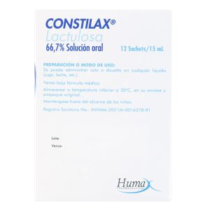 Tienda 4 CONSTILAX LACTULOSA 66.7% 15ML 12 SBS HP