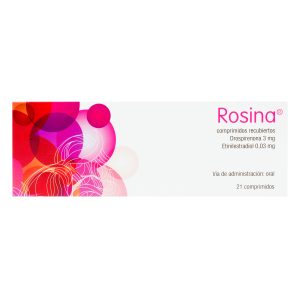 Tienda 20 ROSINA 3MG 21 TABLETAS