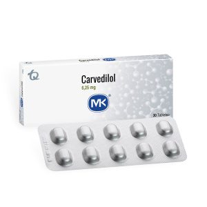 CARVEDILOL 6.25 MG 30 TBS MK(P)7410