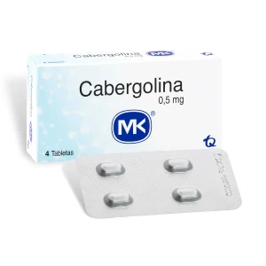 Tienda 24 CABERGOLINA 0.5 MG 4 TABLETAS MK CABERGOLINA