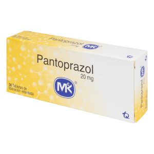PANTOPRAZOL 20 MG 30 TABLETAS MK