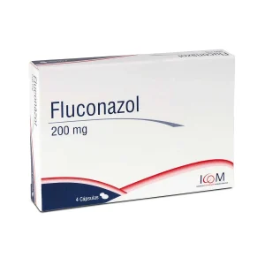 FLUCONAZOL 200MG 4 CAPSULAS ICOM