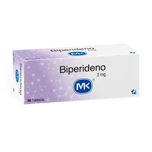 BIPERIDENO 2 MG 90 TABLETAS MK BIPERIDENO