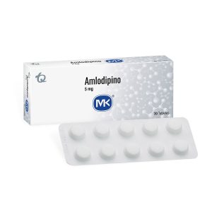 AMLODIPINO 5 MG 30 TABLETAS MK
