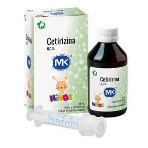 Tienda 5 CETIRIZINA 0.1% JARABE 60 ML MK