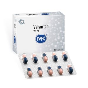VALSARTAN 160 MG 30 CAPSULAS MK