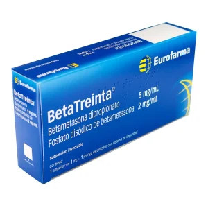 BETATREINTA 5MG+2MG/ML AMP INY X 1ML SC