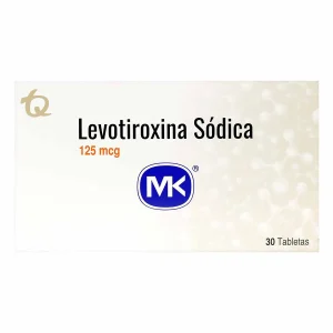 Tienda 7 LEVOTIROXINA 125 MG 30 TBS MK