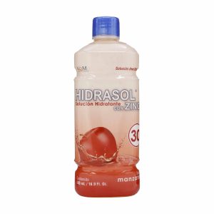 Tienda 9 HIDRASOL 30 CON ZINC MANZANA 500ML ICOM
