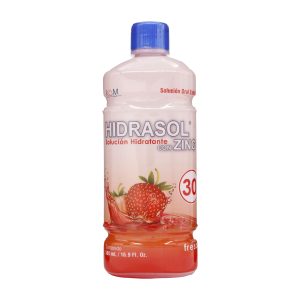 Tienda 10 HIDRASOL 30 CON ZINC FRESA 500ML ICOM