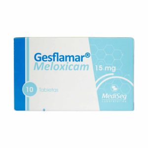GESFLAMAR 15 MG CJ X 10 TBL