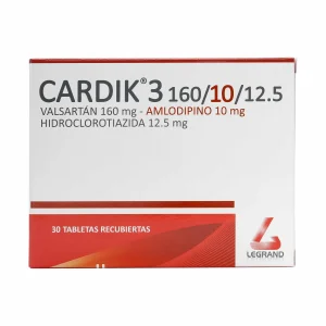CARDIK 3 160/10/12.5 30 TABS (P)61056