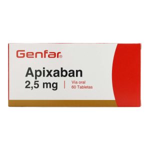 Tienda 5 APIXABAN 2.5 MG 60 TBS REC