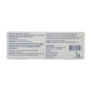 WEGOVY 0.25MG S/INY(R)(P)152082(SC)(SAV)