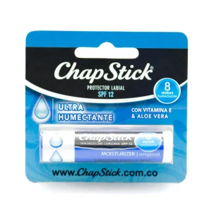 Tienda 10 PROT.LABIAL CHAPSTICK ULTRA HUMECT.AZUL PROTECTORES LABIALES