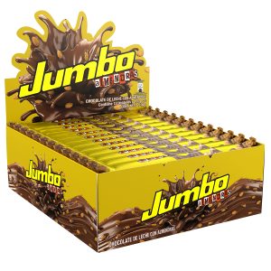 CHOCOLATINA JUMBO ALMENDRA GDE 12 UDS
