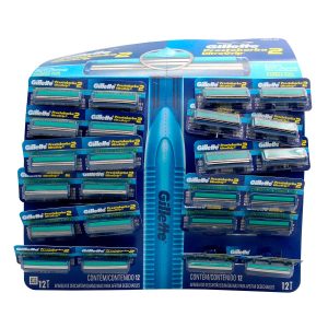 MAQ.PRESTOBARBA U.GRIP 24 UDS AZUL MAQUINAS
