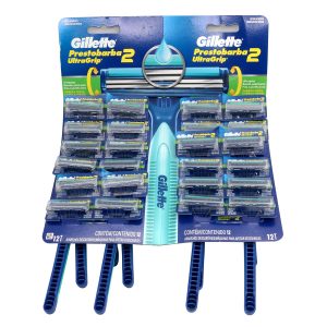 MAQ.PRESTOBARBA U.GRIP C.MOV.24 UDS VERD MAQUINAS